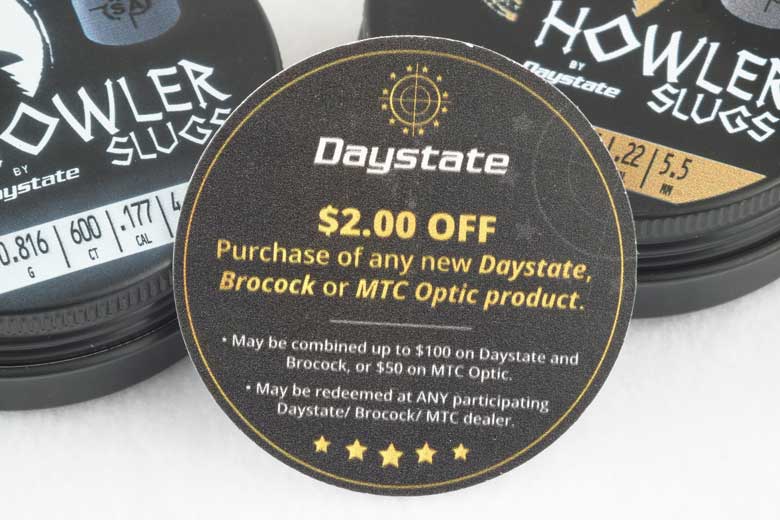 Daystate Howler Slugs