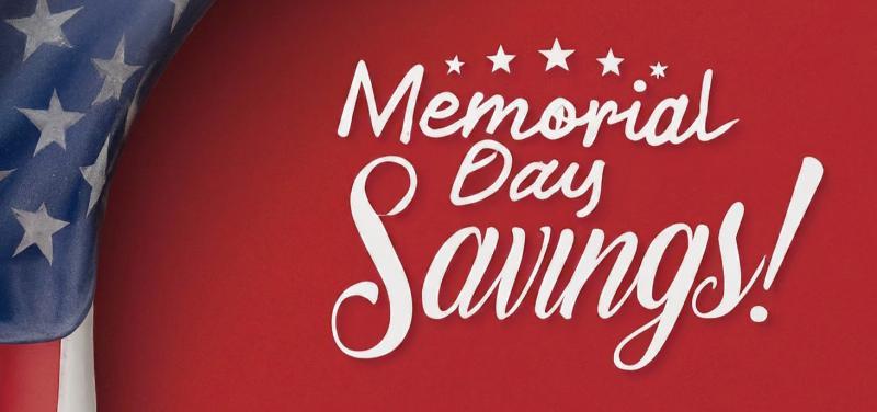 Memorial Day Sales