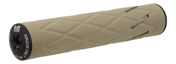 0dB Airgun Silencer 160S Cerakote with 1/2" UNF .177/.22