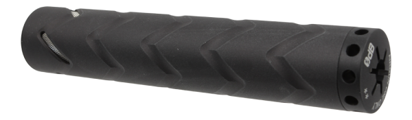 0dB Airgun Silencer Tactical Black with 1/2 UNF .177/.22