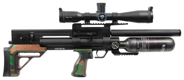 KalibrGun Cricket 2 Tactical 45 Green Laminate .22: Airguns of