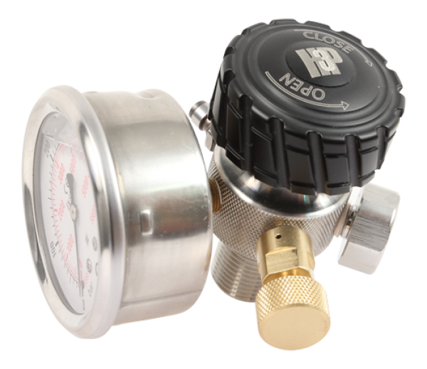 Omega HP3 Valve with Gauges (No Hose Assembly)