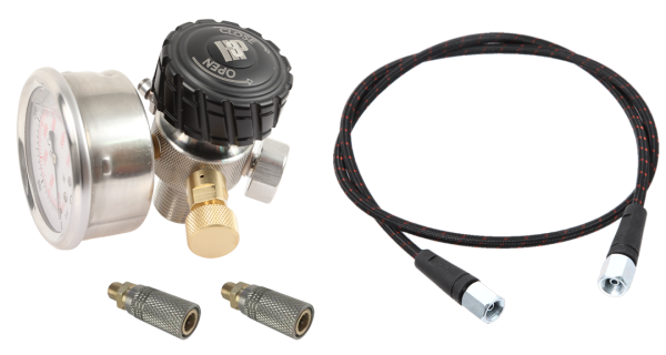 Omega HP3 Valve with 1M Hose and Quick Connect Fittings