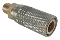 Extended Female Quick Connect Coupler to 1/8" BSPP Male