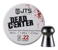 JTS Dead Center Precision .22 Semi- Domed 21.53gr (250ct)